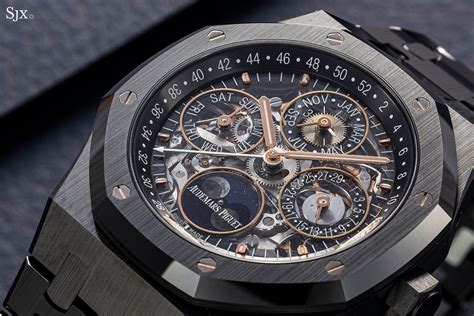 audemars piguet royal oak skeleton black ceramic|royal oak skeleton watch price.